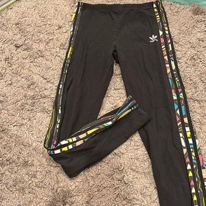 girls adidas black leggings